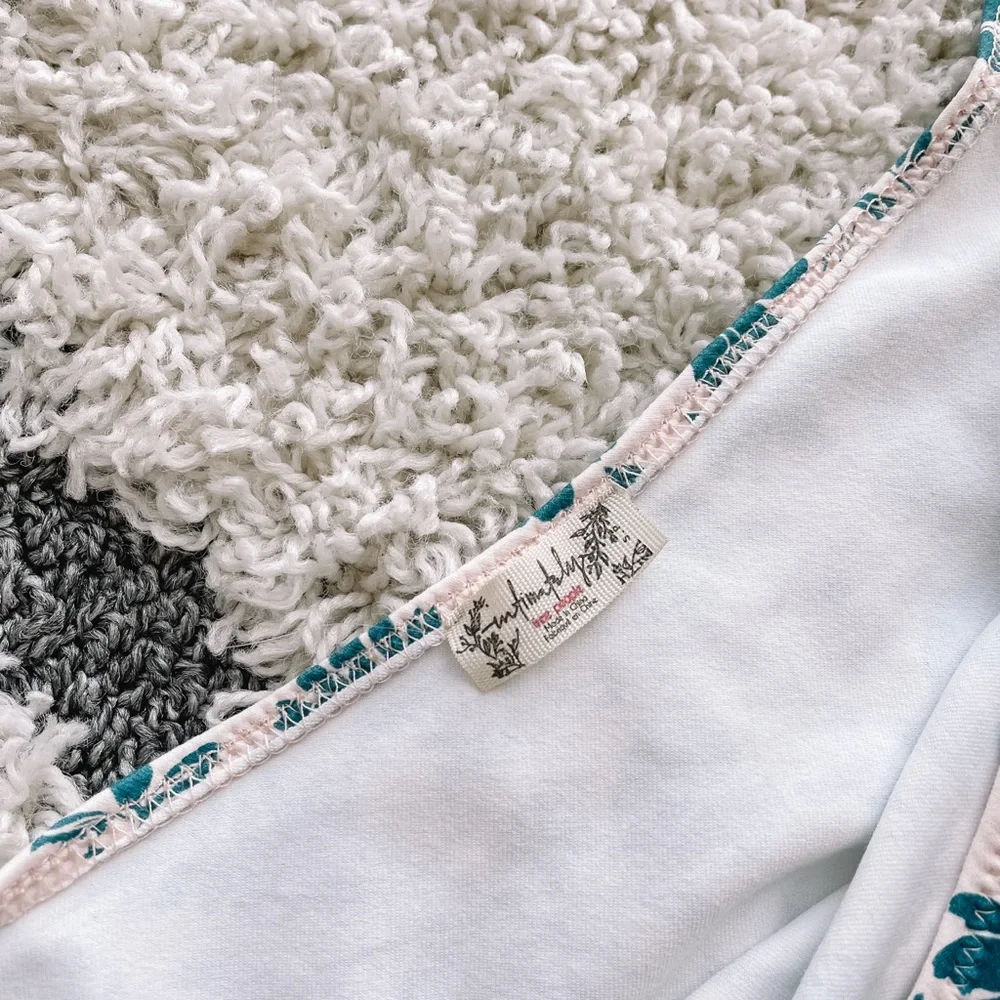 Free People Blue Floral One Shoulder Bodysuit!! - Picture 4 of 7